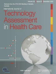 International Journal of Technology Assessment in Health Care
